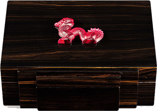 Lalique Crystal - Jewellery Boxes Dragon - Style No: 10203500