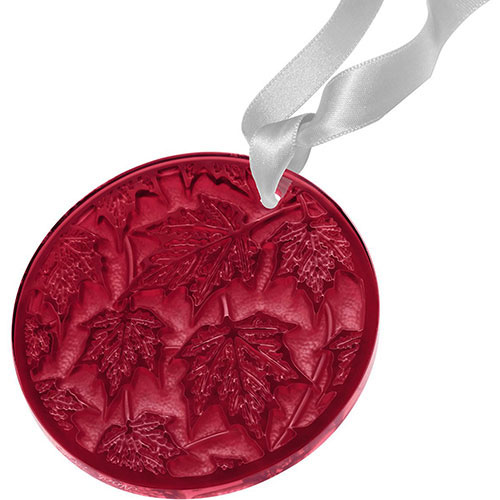 Lalique Crystal - Annual 2015 Maple Leaf - Style No: 10491200