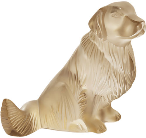 Lalique Crystal - Dogs Golden Retriever - Style No: 10520300