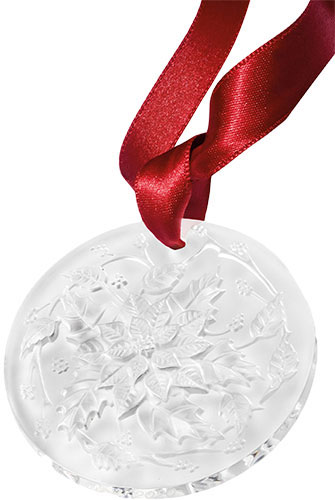 Lalique Crystal - Annual 2020 Poinsettia - Style No: 10724700
