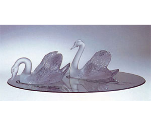 Lalique Crystal - Birds Swans - Style No: 1161700