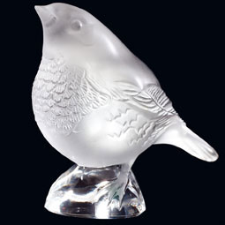 Lalique Crystal - Birds Robin - Style No: 1219100