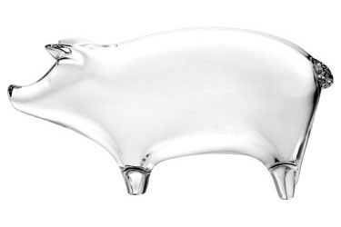 Baccarat Animals Pigs Large Crystal From LuxuryCrystal