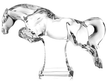 Baccarat Crystal - Horses Jumping - Style No: 2100979