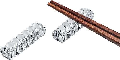 Baccarat Crystal - Chopstick Rests Bambou - Style No: 2814031
