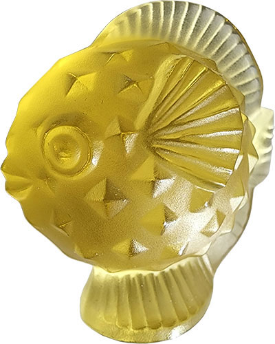 Lalique Crystal - Fish Puffer - Style No: 3024400